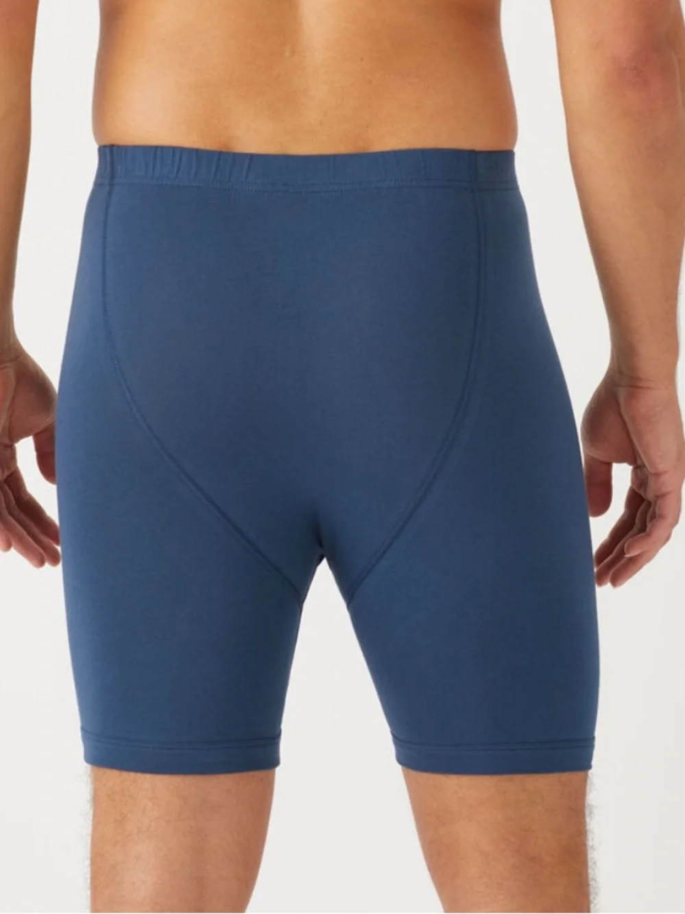 Duluth Free Range Organic Cotton Boxer Briefs Pale Navy Large NWT IN PACKAGE